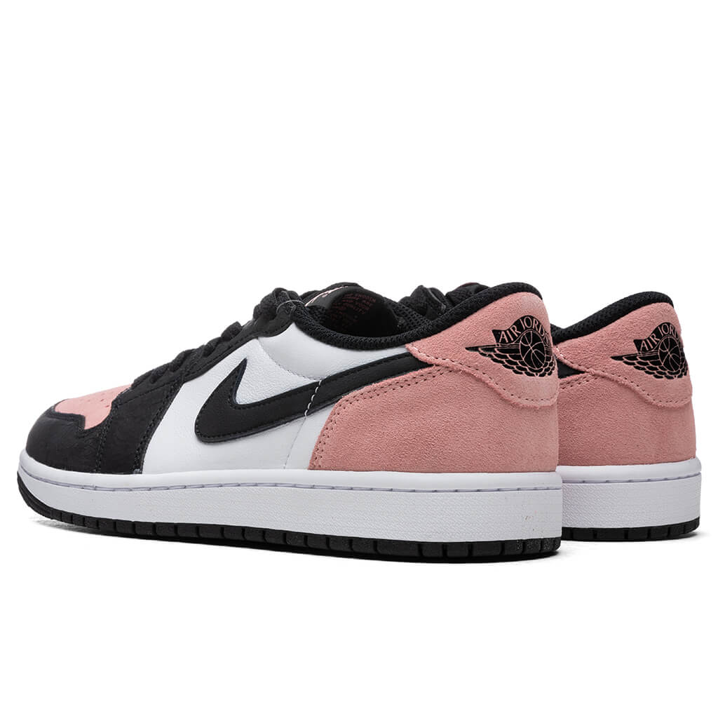 Air Jordan 1 Low OG GS Black Bleached Coral White