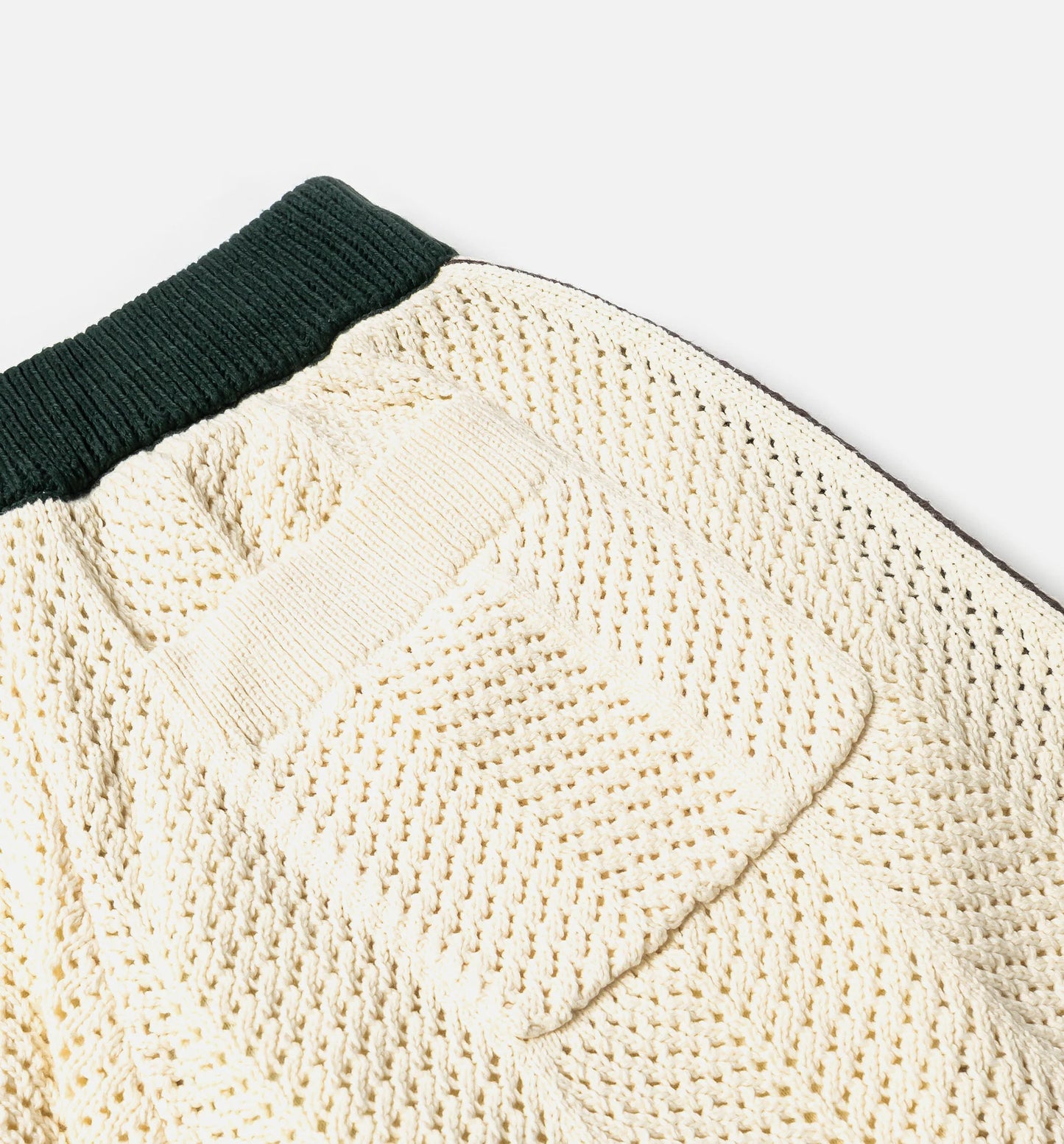 Clot x Adidas Knitted Mens Short Cream White