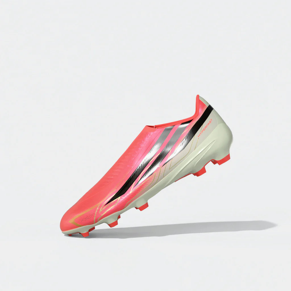 adidas F50 Hyperfast League Laceless Firm Ground Mens Soccer Cleats Turquesa Black Gold