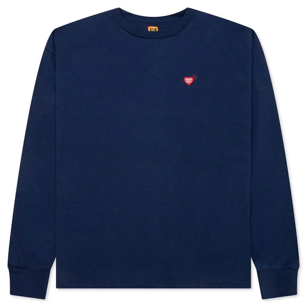 Graphic L S T Shirt 3 Navy