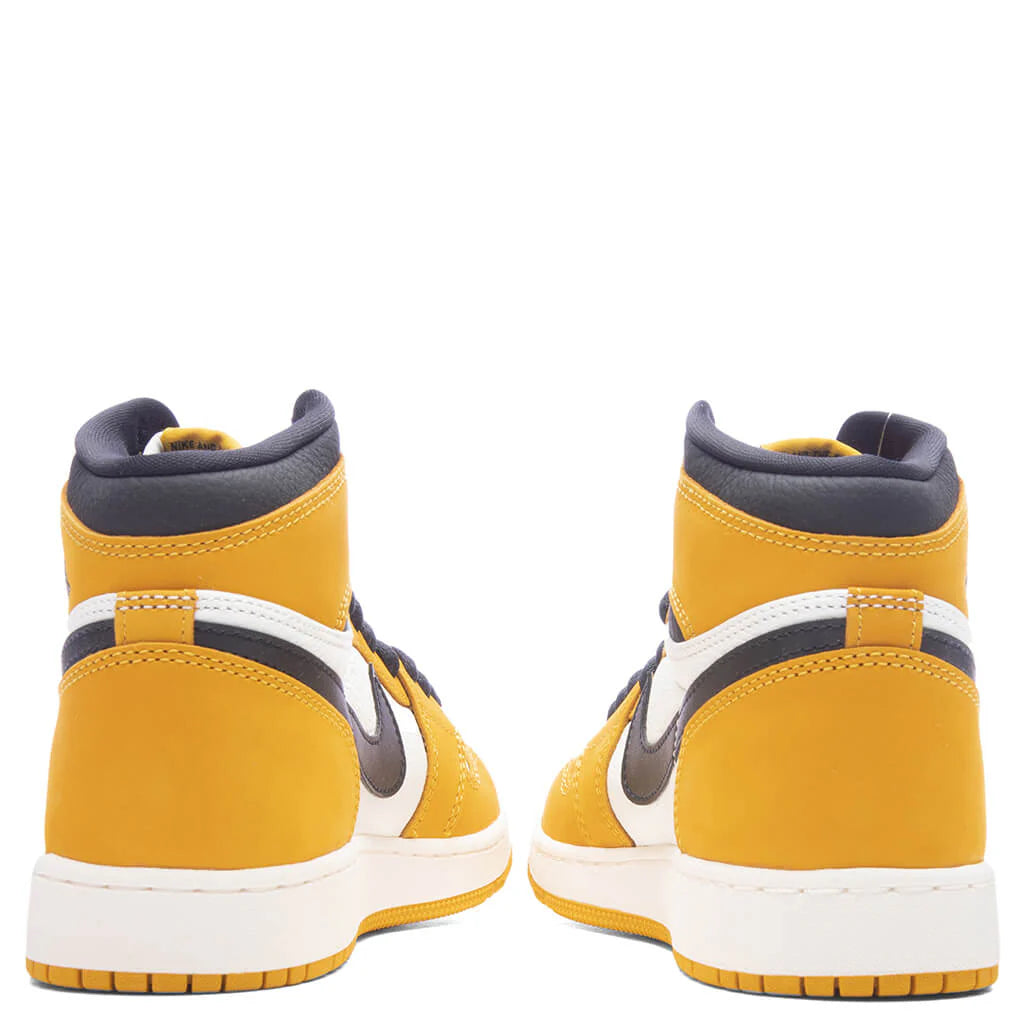 Air Jordan 1 Retro High OG GS Yellow Ochre Yellow Ochre Black Sail