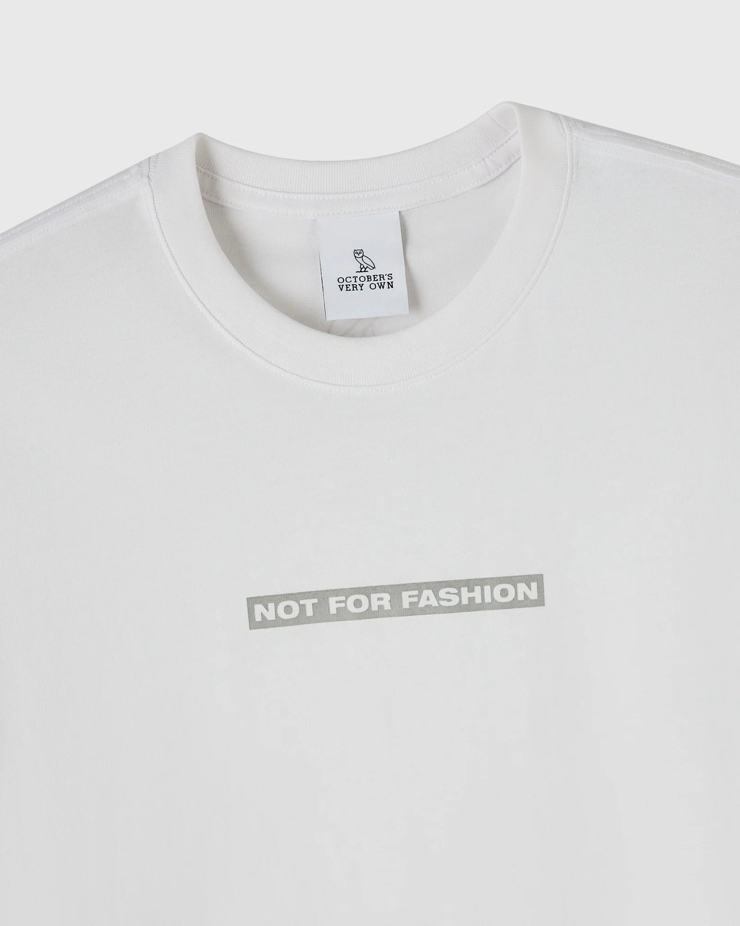 Not For Fashion Tee White