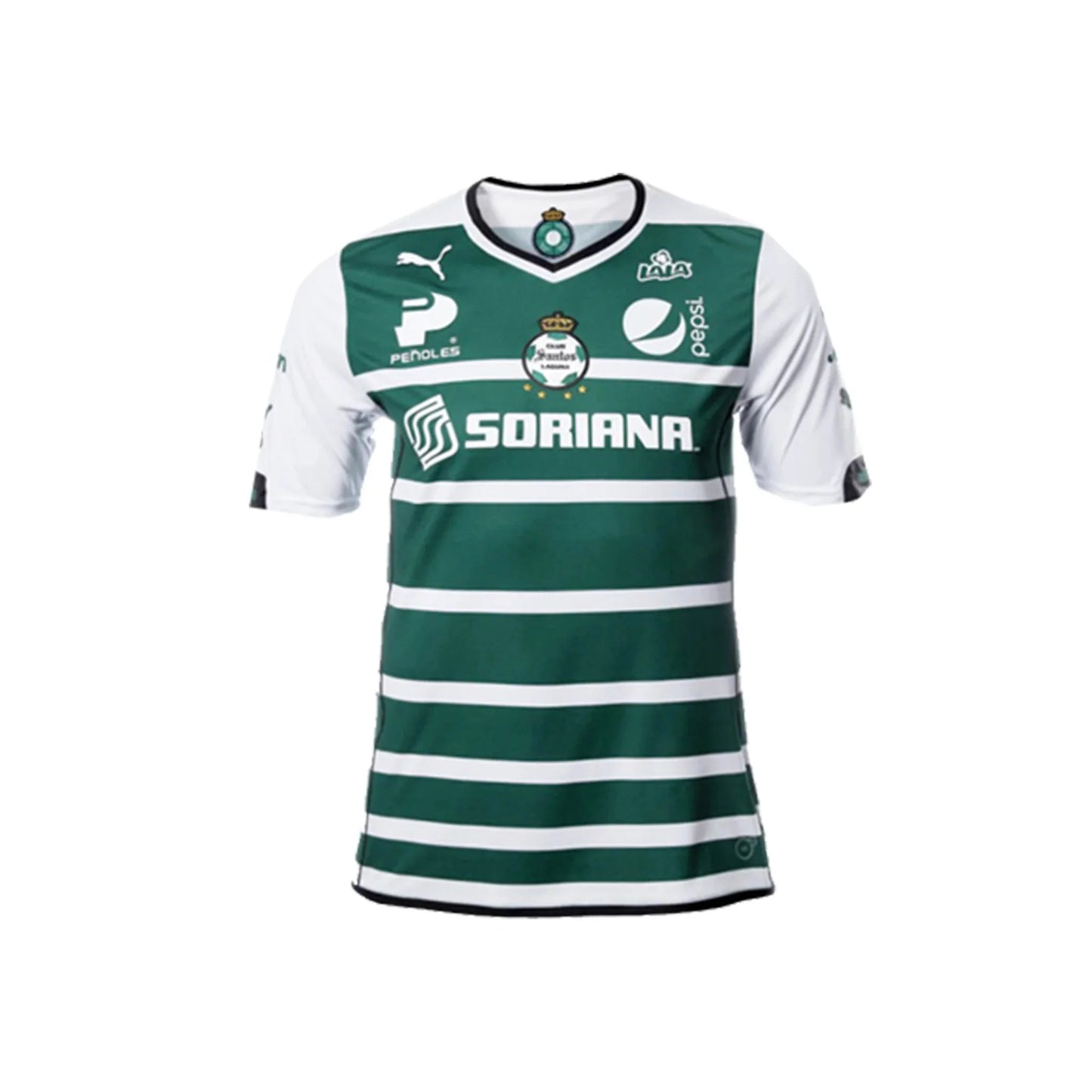 PUMA Santos Home Jersey 14 Green White