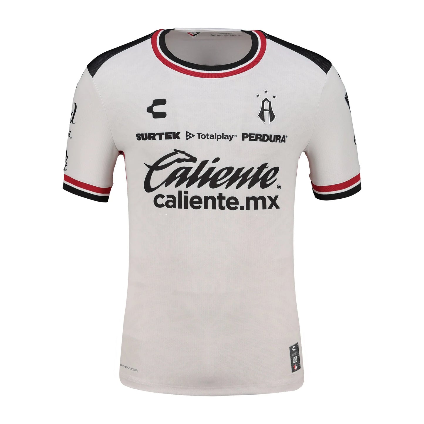 Charly Mens Atlas Away Soccer Jersey 2025 White