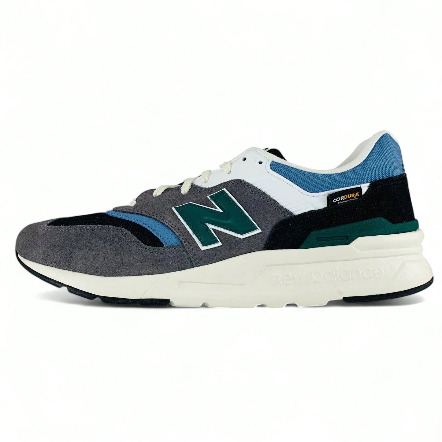 New Balance 997H Cordura Sneaker Shoes Grey Black Heron Blue Green