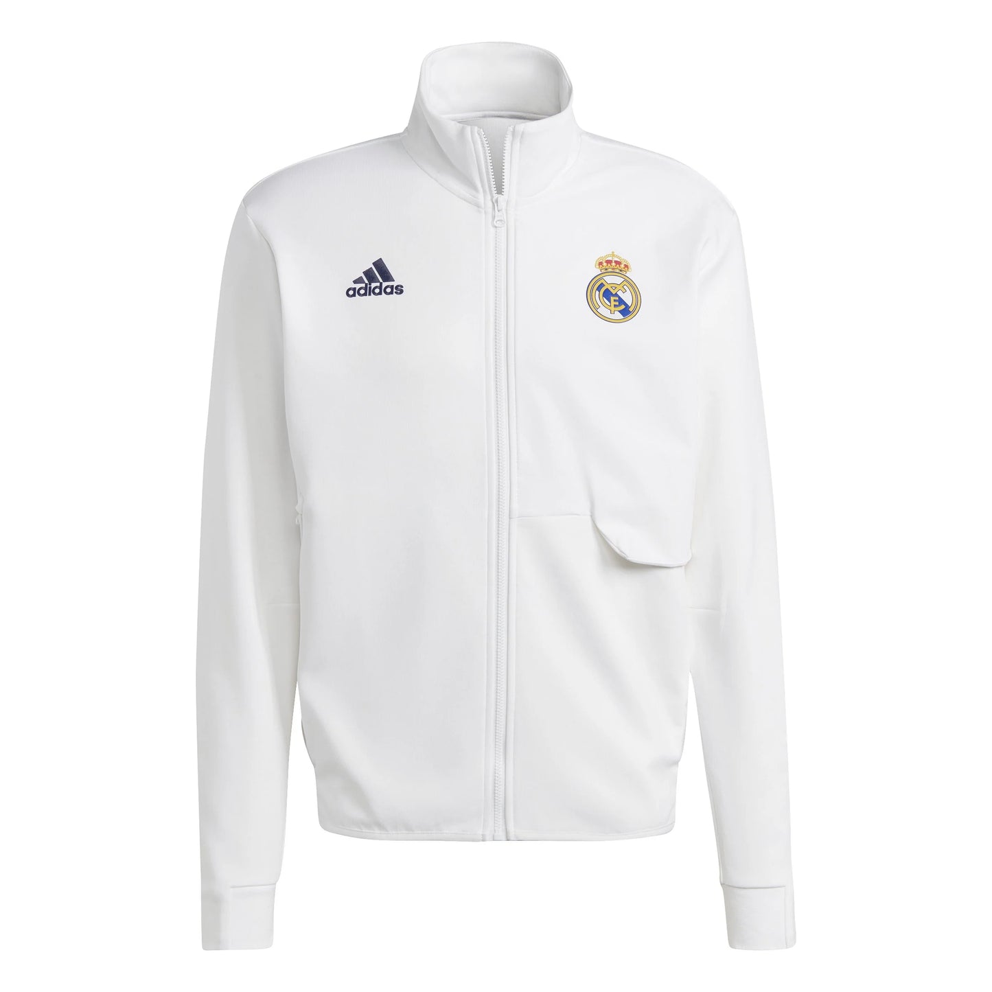 adidas Real Madrid Anthem Jacket White