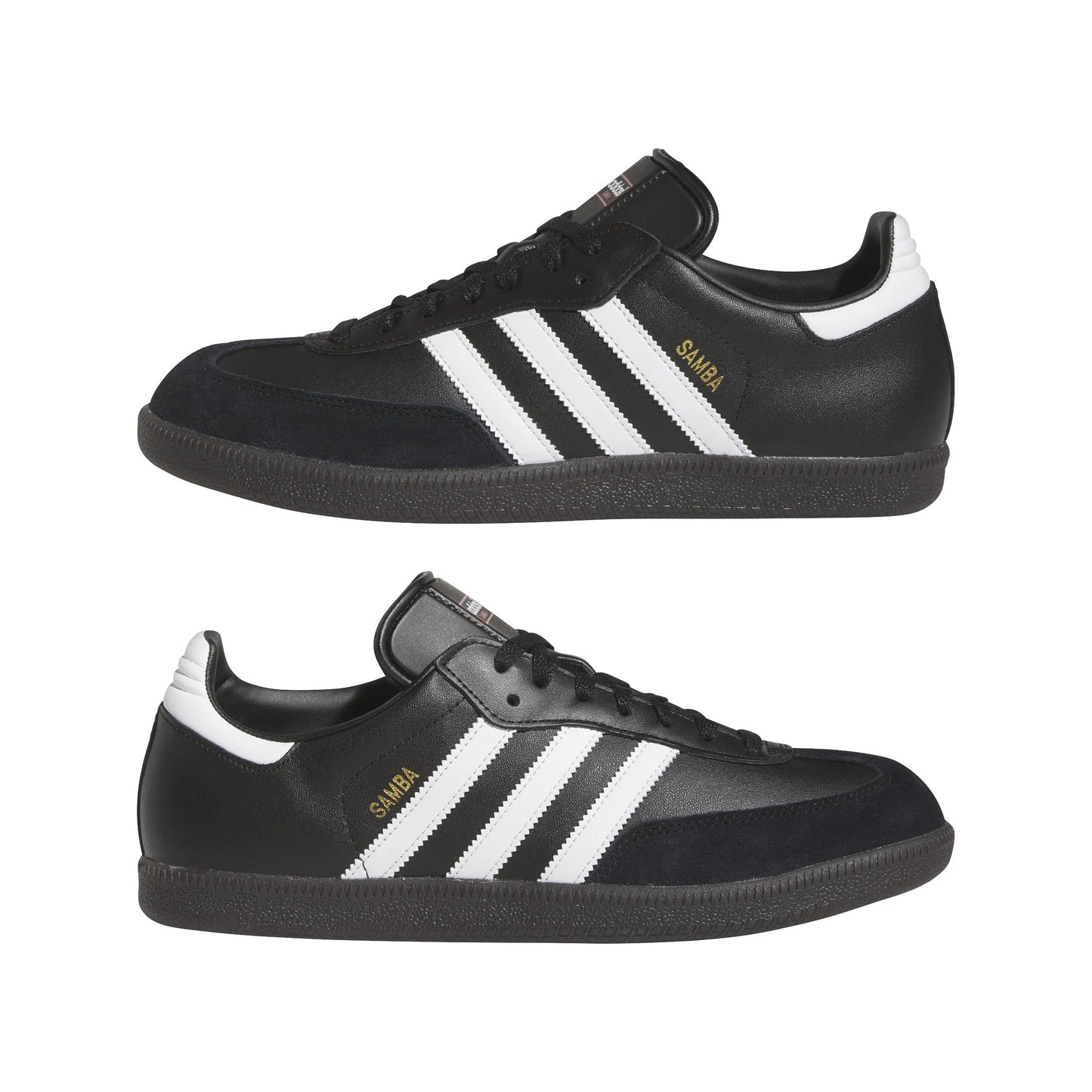 adidas Samba Leather Indoor Shoes Black