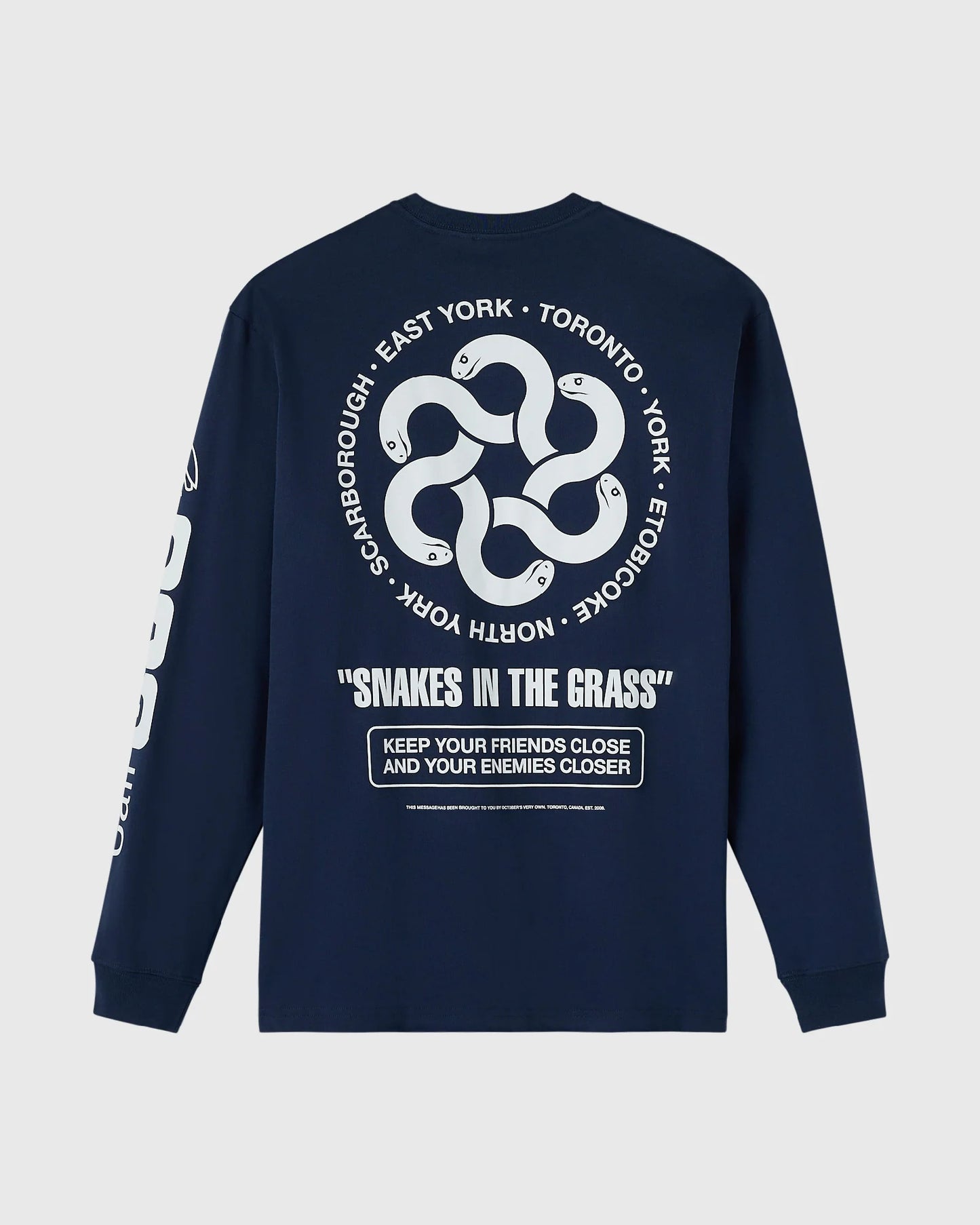 Metropolitan Long Sleeve Tee Royal Navy