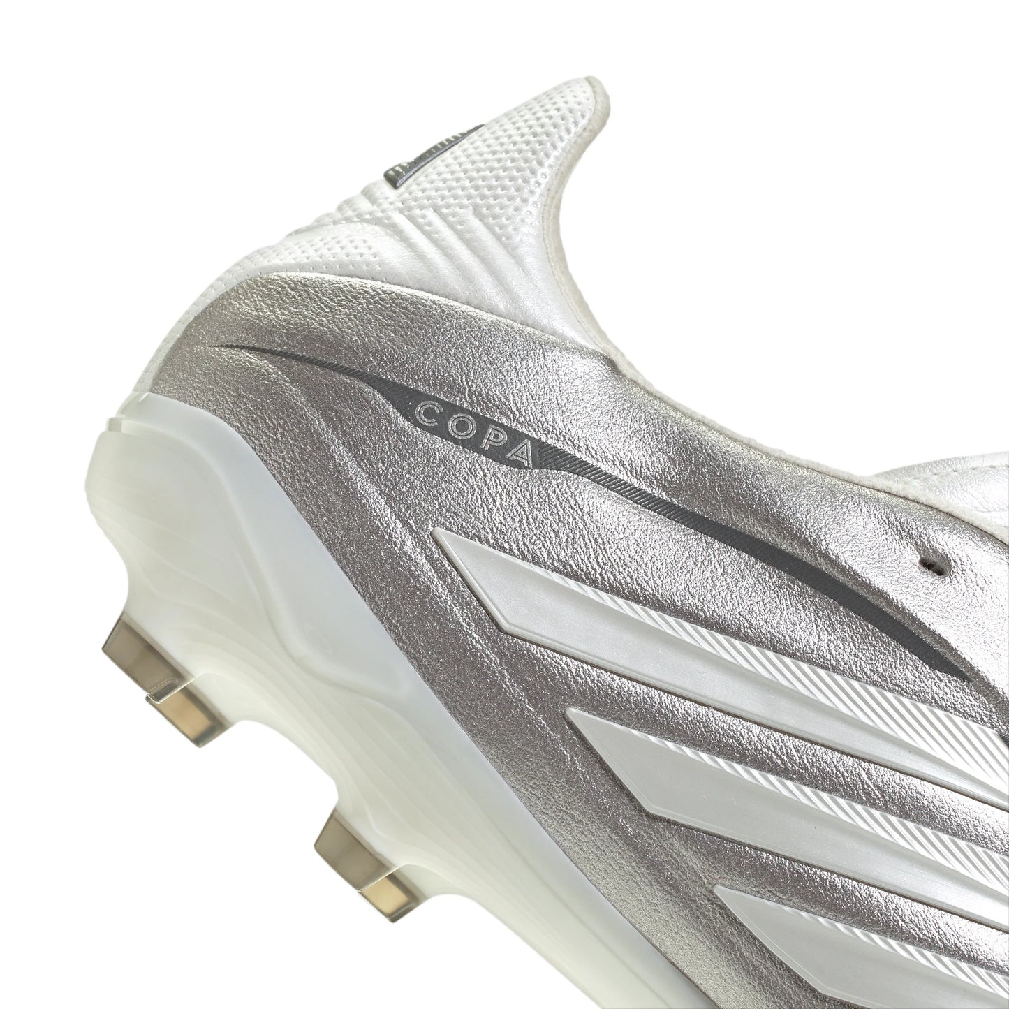 adidas Copa Pure IV Pro FG Firm Ground Mens Soccer Cleats Metal Silver