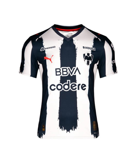 PUMA Monterrey Home Mens Soccer Jersey 25 26 Navy