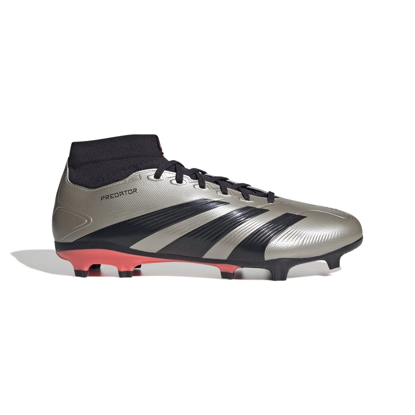 adidas Predator League Sock FG Firm Ground Cleats Plamet Black Turbo