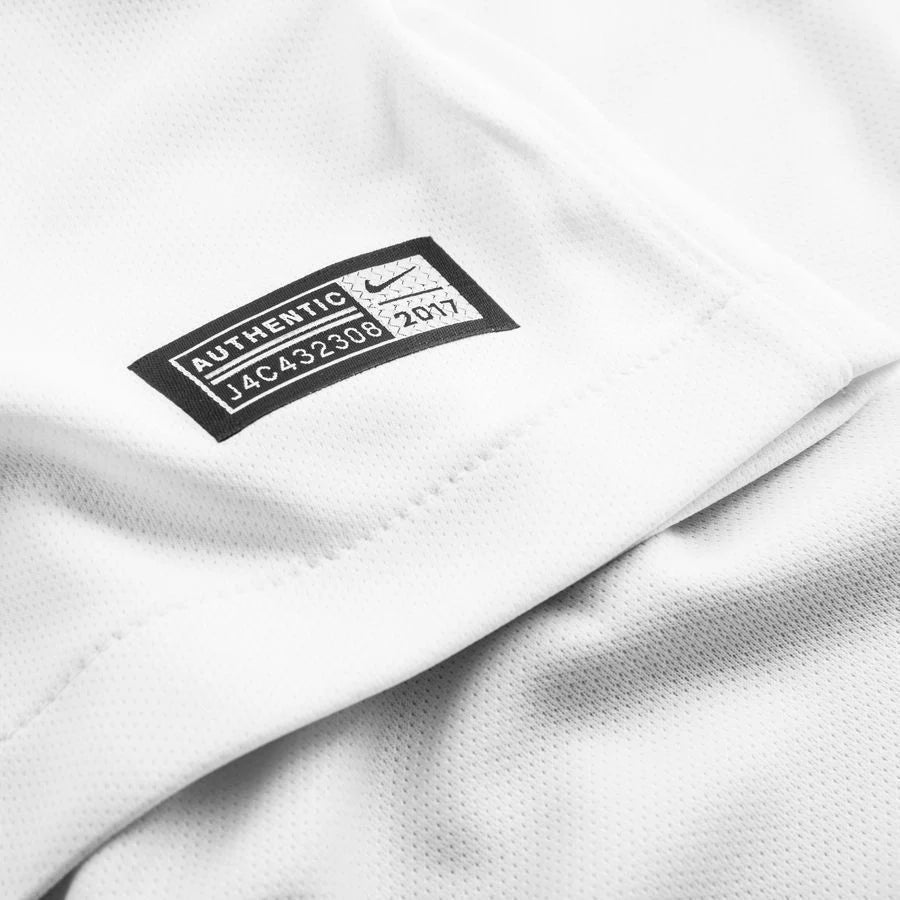 Nike Pumas Home Jersey 17 White Gold