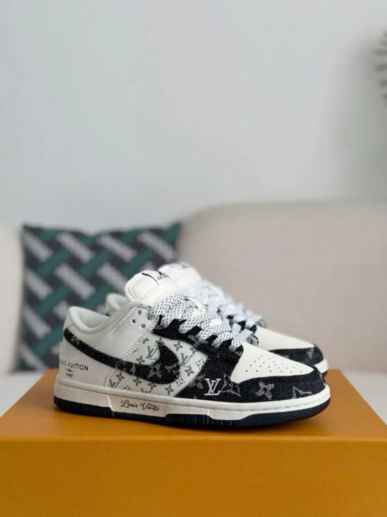 Nike Air Jordan 1 x LV Monogram Edition Dunk Low Custom