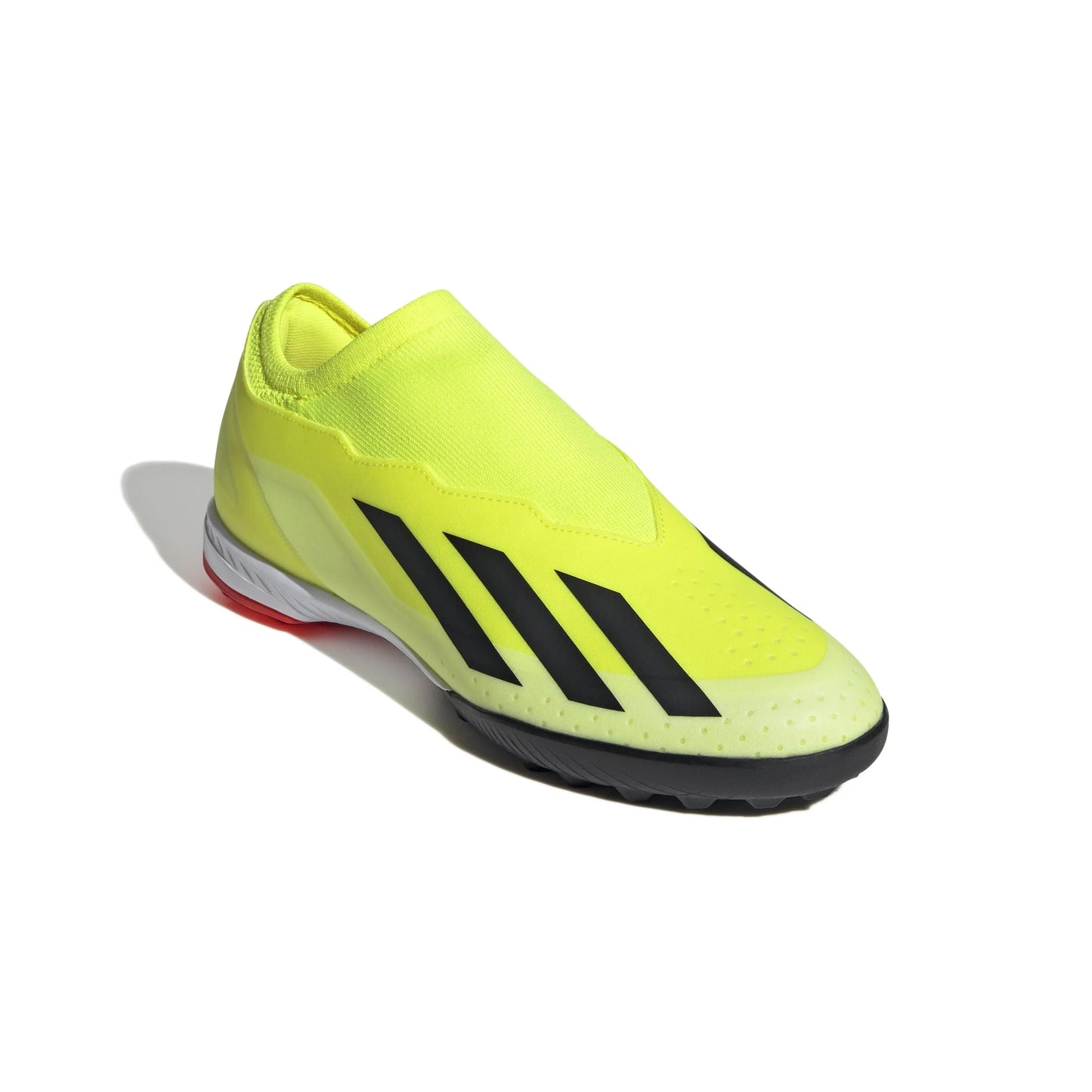 adidas X Crazyfast League Laceless TF Laceless Turf Boots Solar Yellow Black White