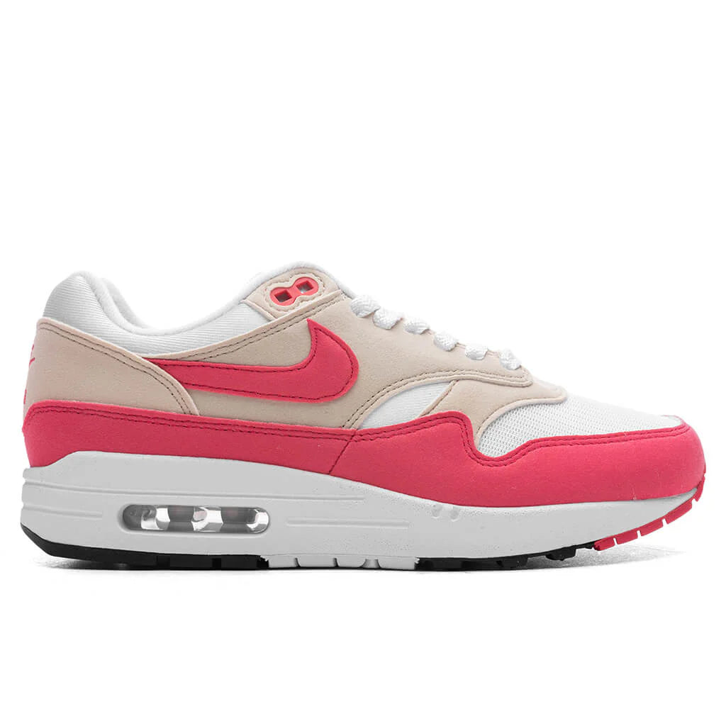 Womens Air Max 1 87 White Aster Pink Light Orewood Brown Black