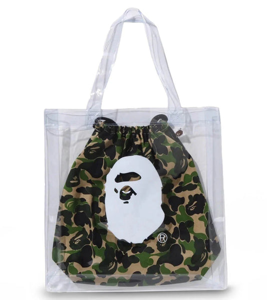 ABC Camo Clear Tote Bag Green