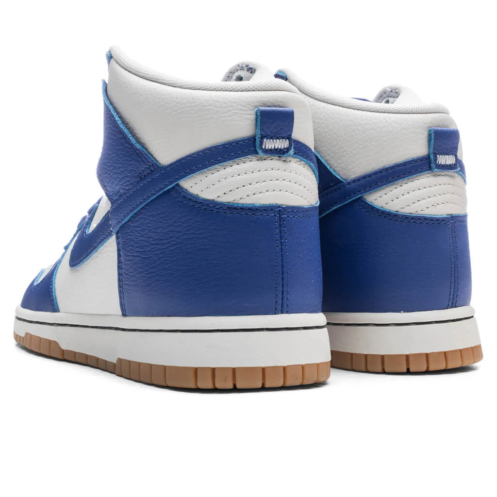 Dunk High Retro SE Phantom Racer Blue Pale Ivory Gum Yellow
