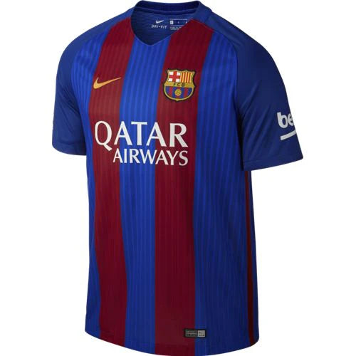 Nike Barcelona Home Jersey 16 Royal