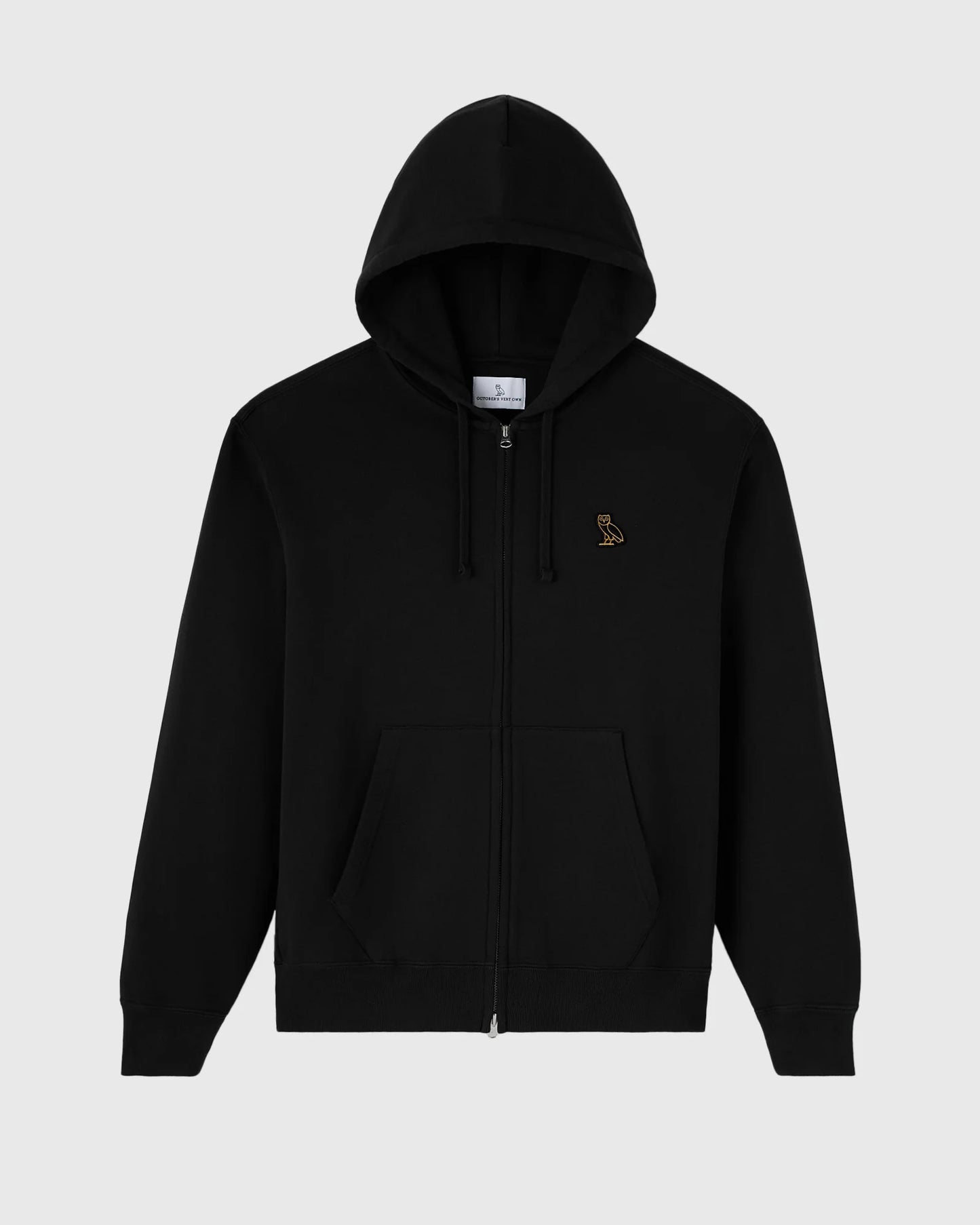 Classic Full Zip Hoodie Black