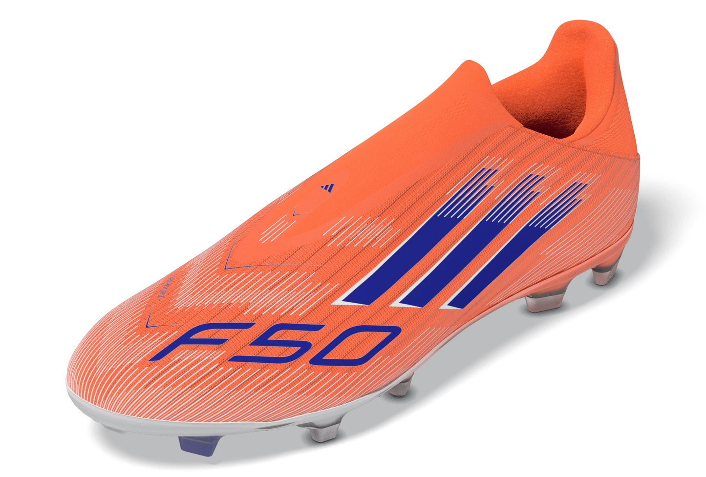adidas F50 League Laceless FG MG Mens Soccer Cleats Orange Blue White