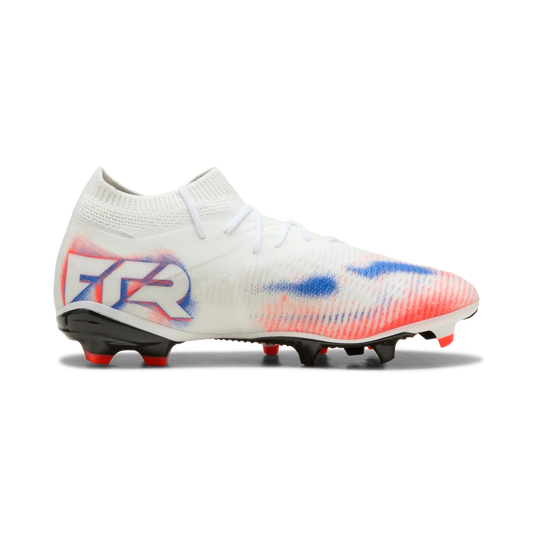 PUMA Future 8 Match FG AG Firm Multi Ground Womens Soccer Cleats White Black