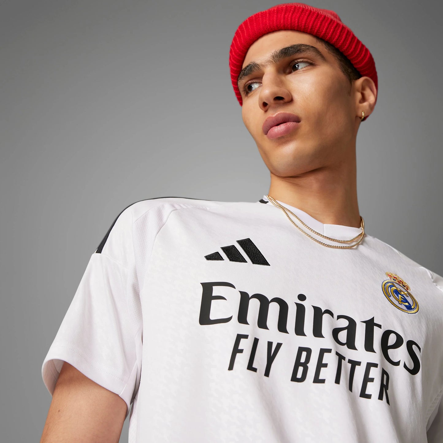adidas Mens Real Madrid Home Jersey 24 25