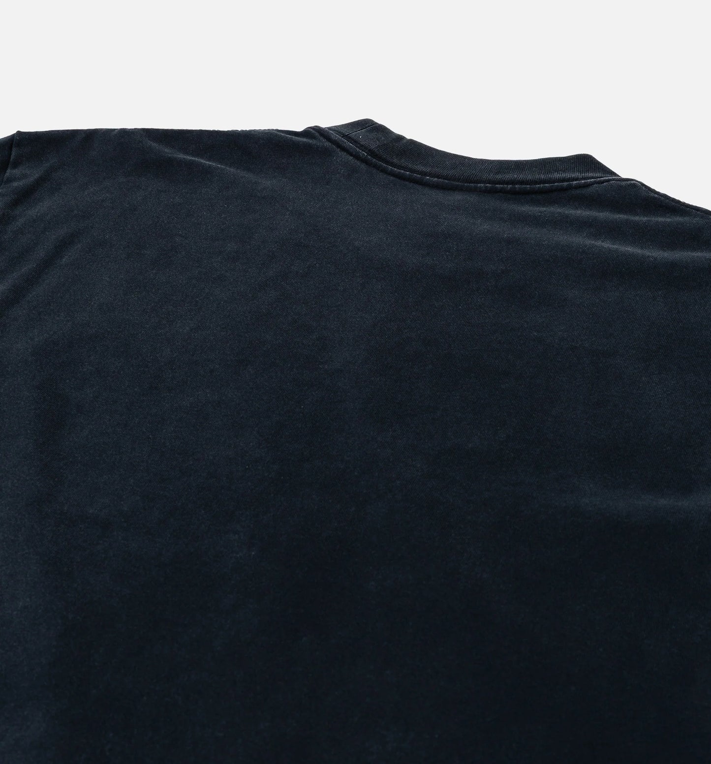 Sponsor Knit Mens Short Sleeve Shirt Black