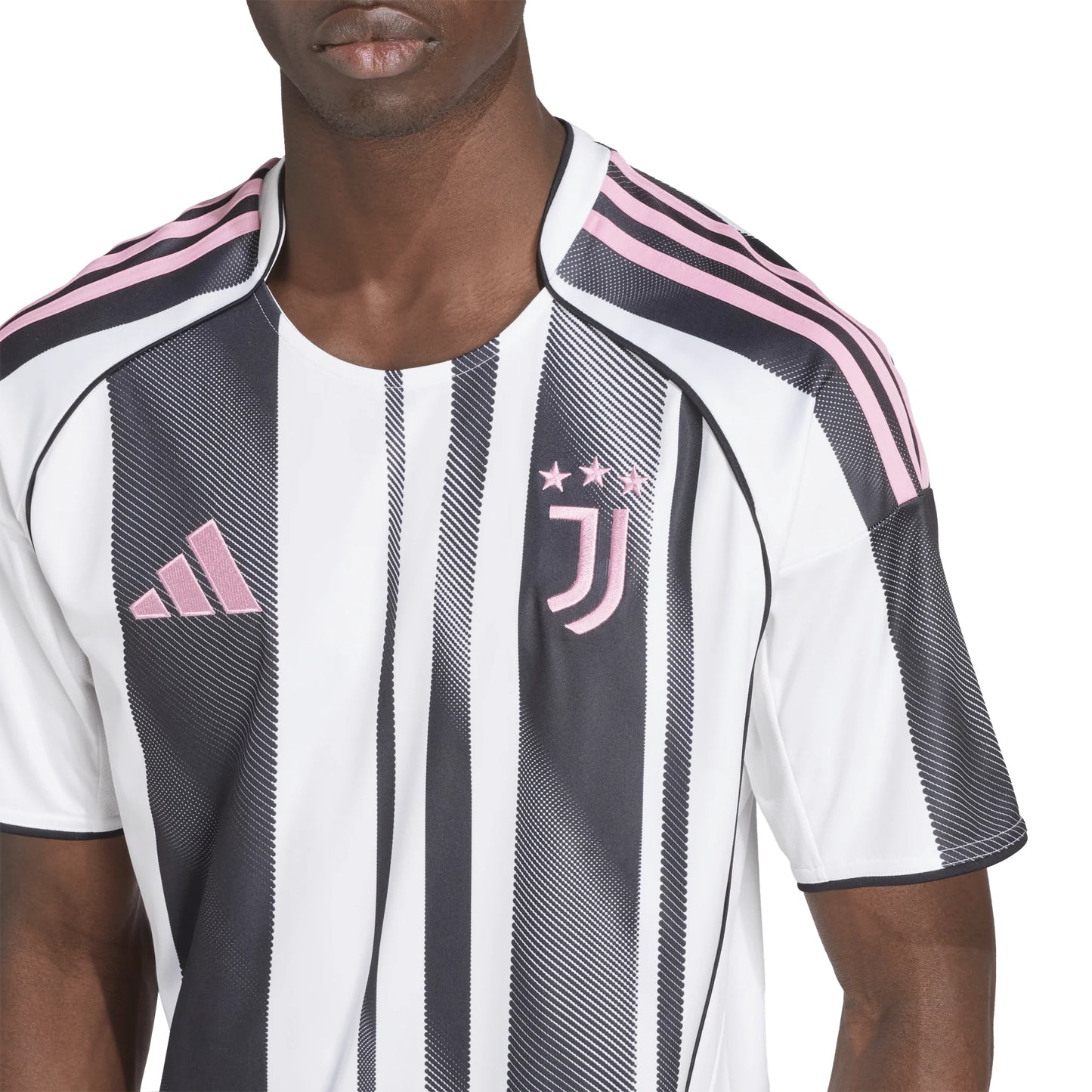 adidas Mens Juventus Home Jersey 25 26 White Black