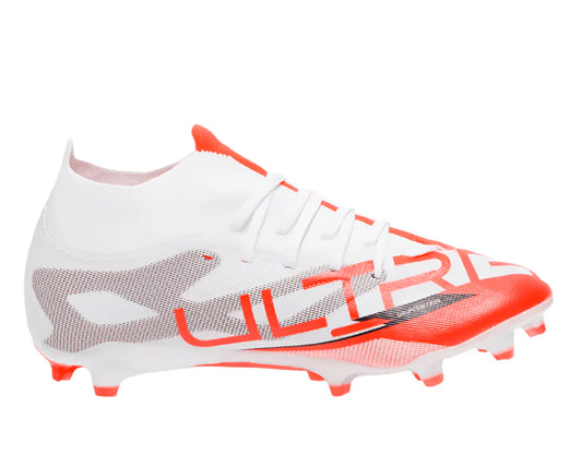 PUMA 5 Match FG AG Firm Multi Ground Football Boots Womens White