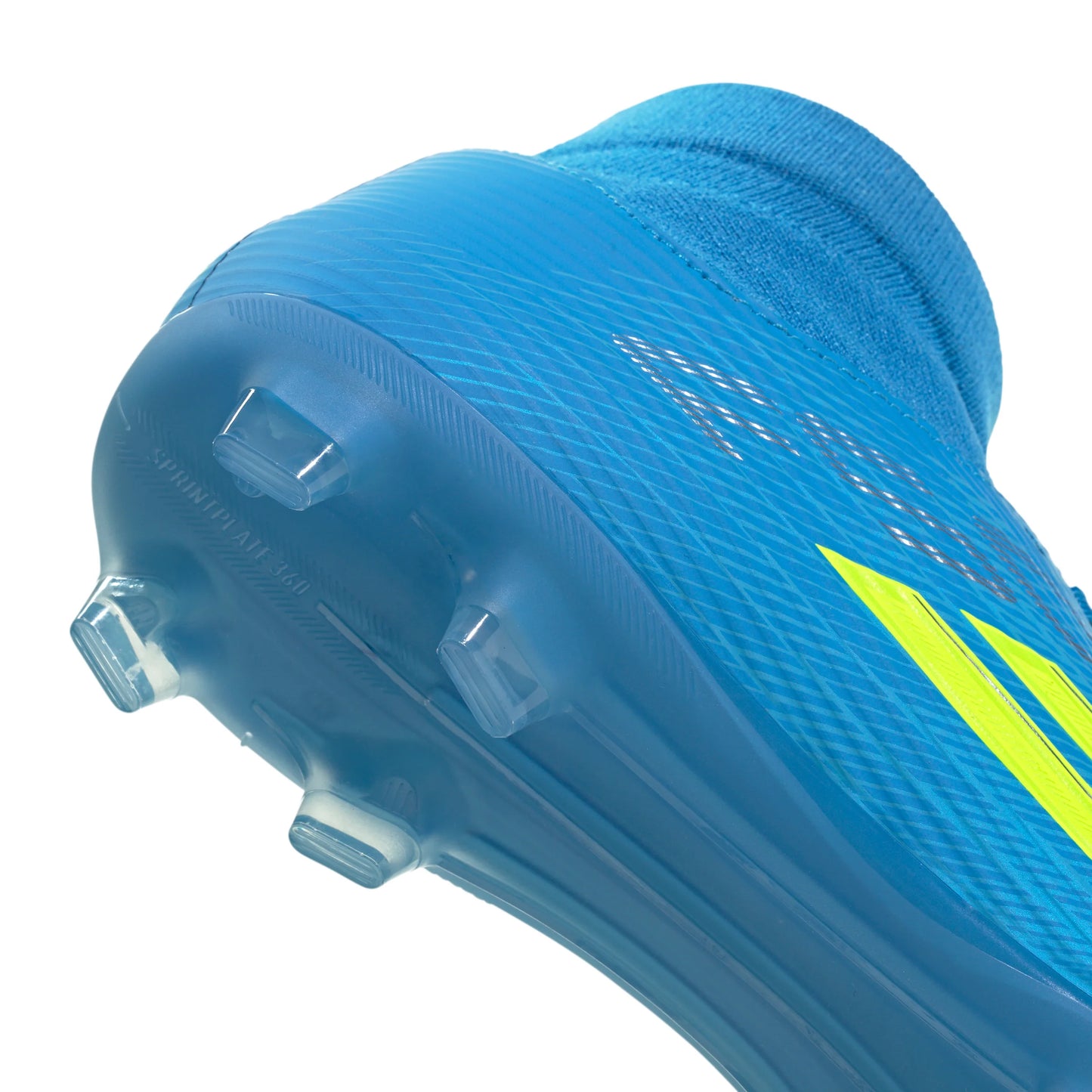 adidas F50 League Mid Cut FG MG Firm Ground Multi Ground Mens Soccer Cleats Blue Yellow Aqua