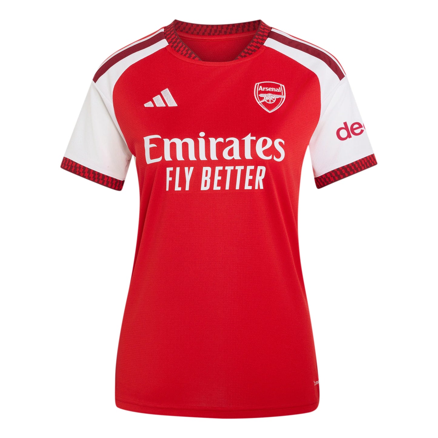 adidas Arsenal FC Home Womens Soccer Jersey 26 27 Red White
