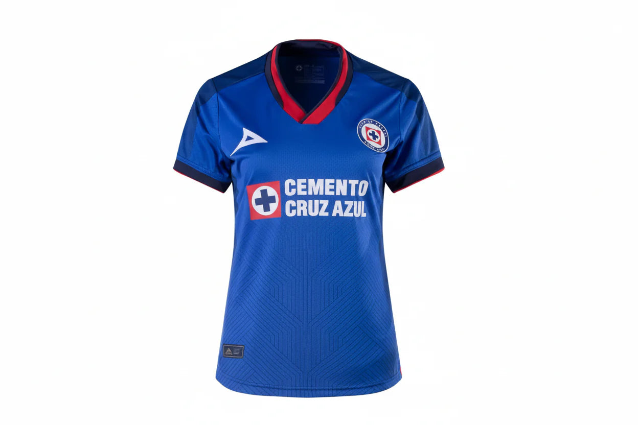 Prima Cruz Azul Home Womens Jersey 23 Royal