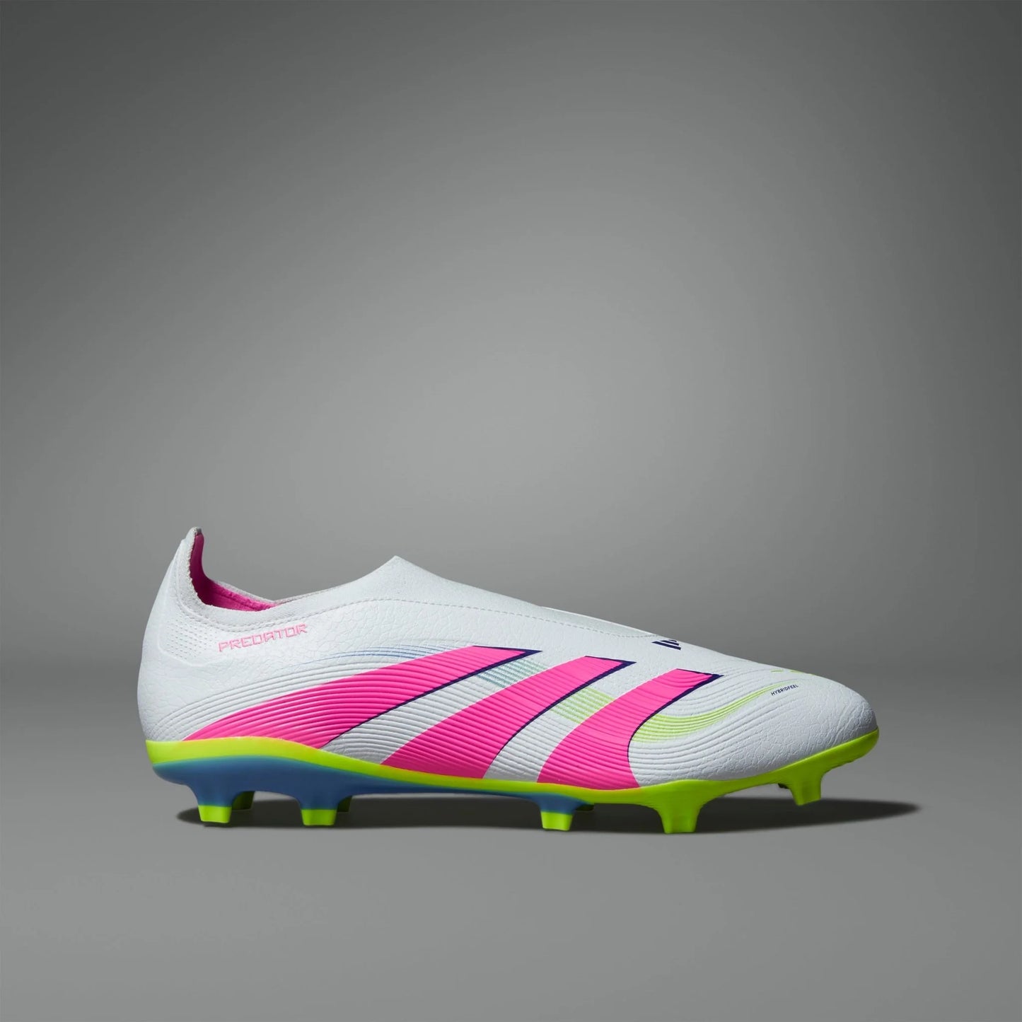 adidas Predator League Laceless Firm Multi Ground Boots White Pink