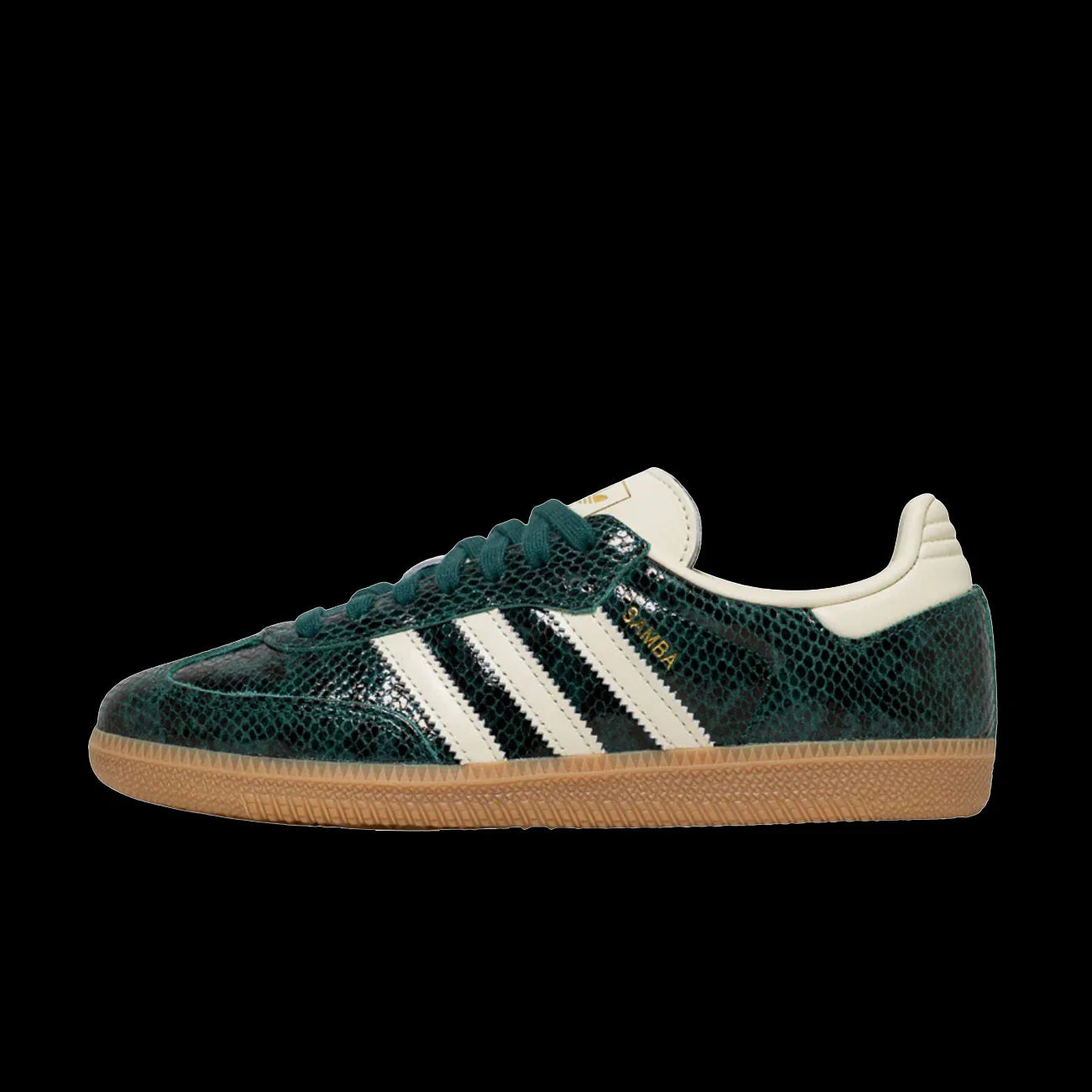 WMNS Adidas Samba OG Cream White Cream White Collegiate Green