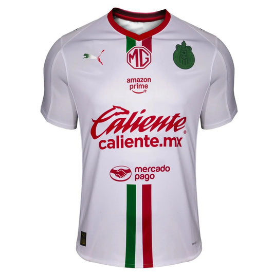 PUMA Chivas Away Soccer Jersey 25 26 White