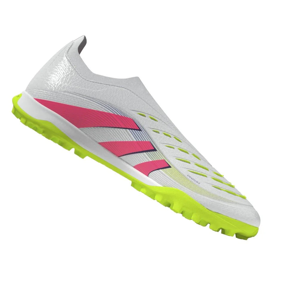 adidas Predator League Laceless Turf Boots White Pink