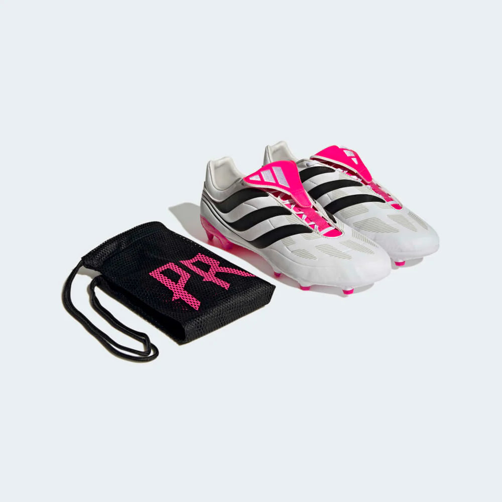 adidas Predator Precision3 FG Firm Ground Soccer Cleats White Black