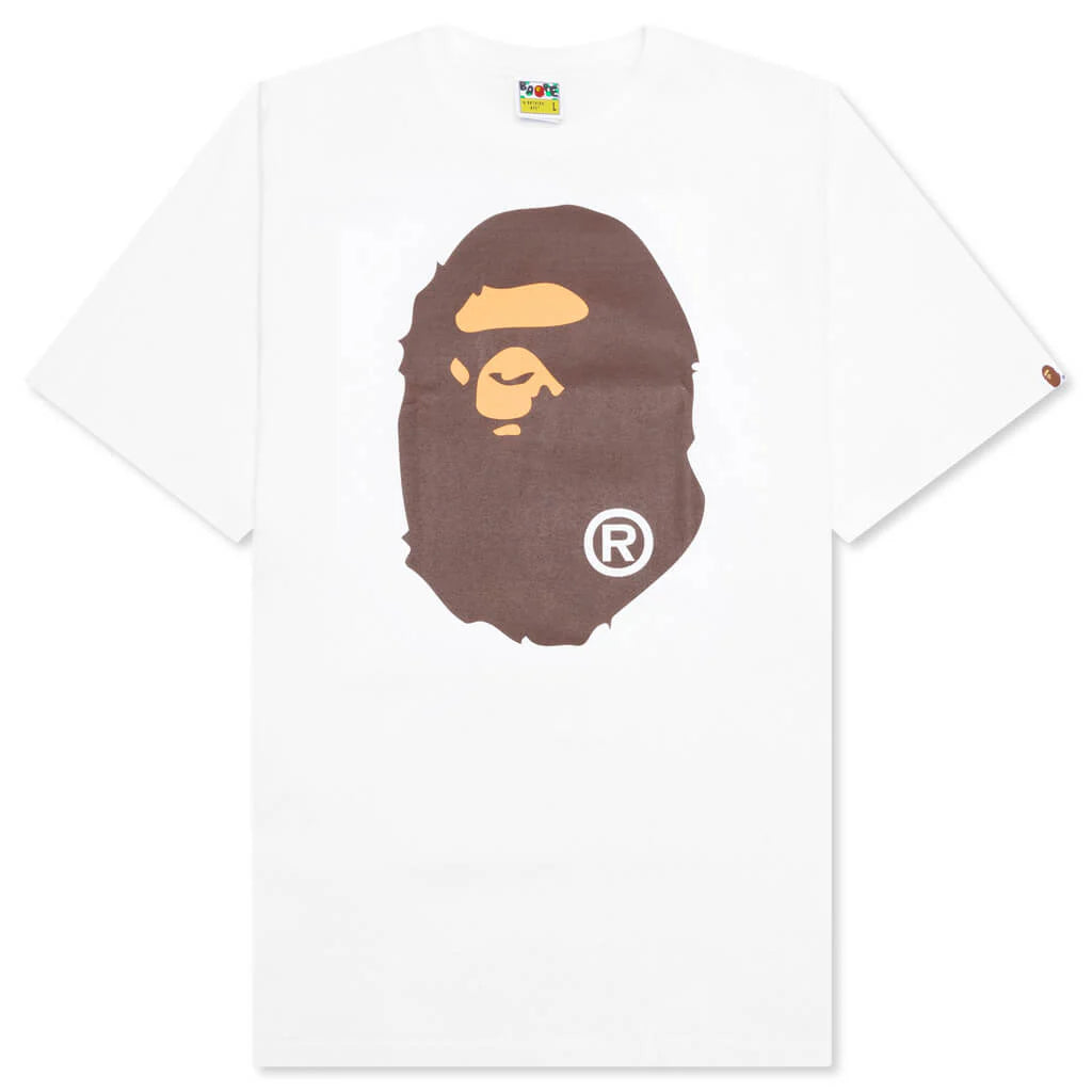 Big Ape Head Tee White