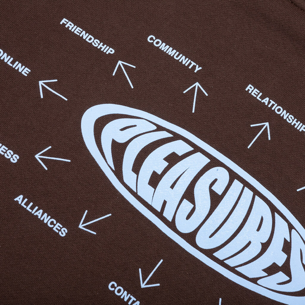 Overview Hoodie Brown