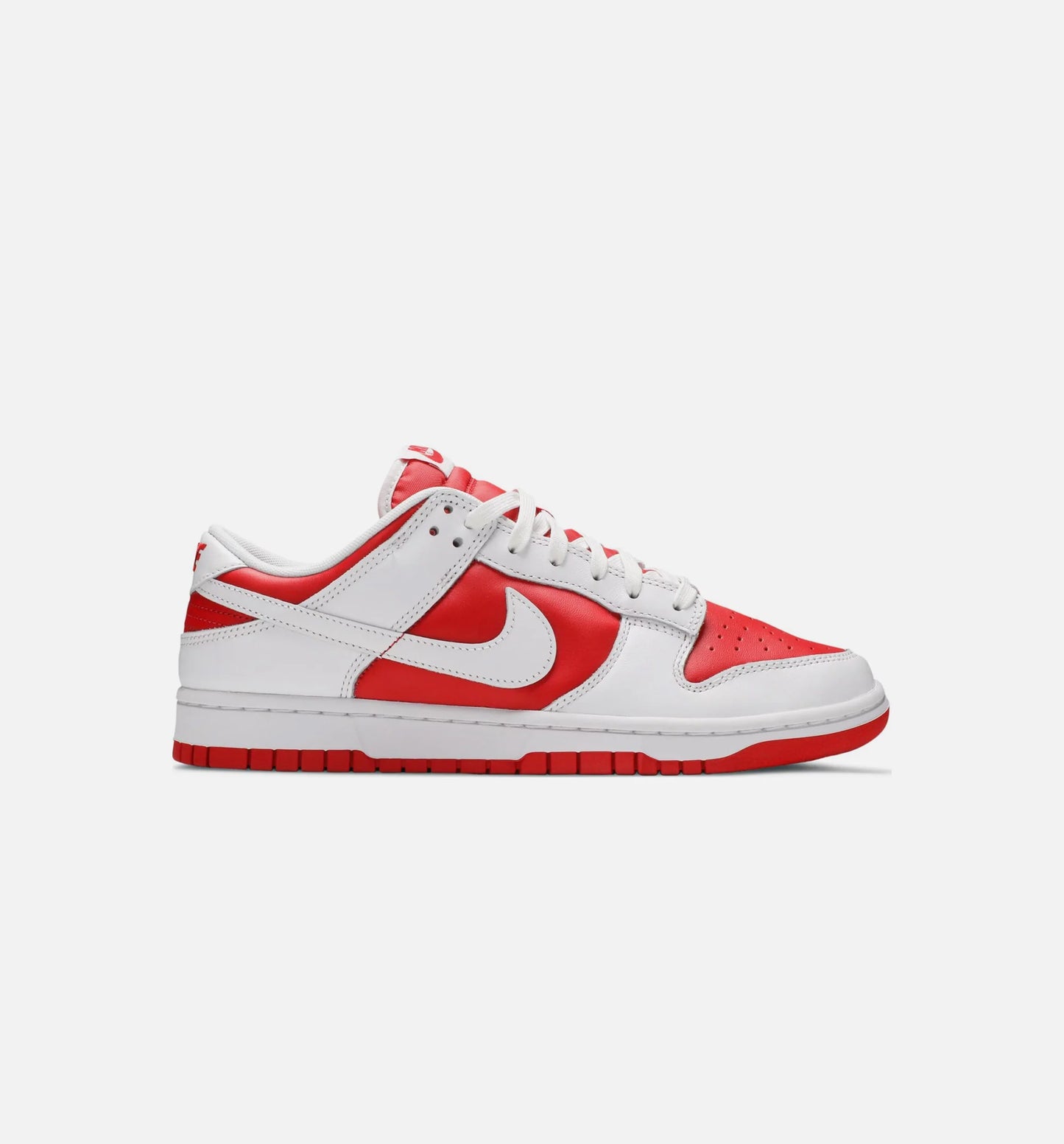 Dunk Low Championship Red Grade School Lifestyle Shoe White Red Limit One Per Customer