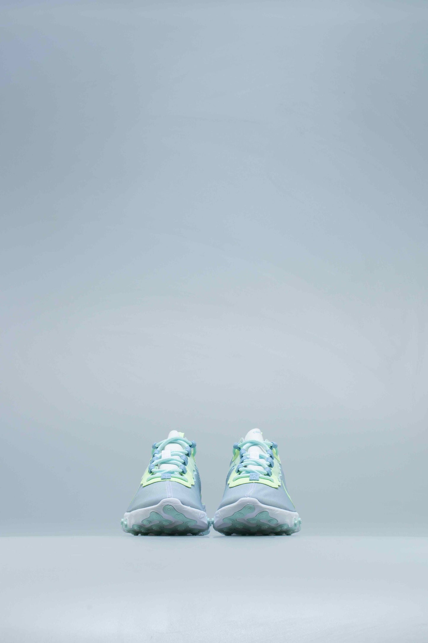 React Element 55 Womens Lifestyle Shoe White Frosted Spruce Barely Volt