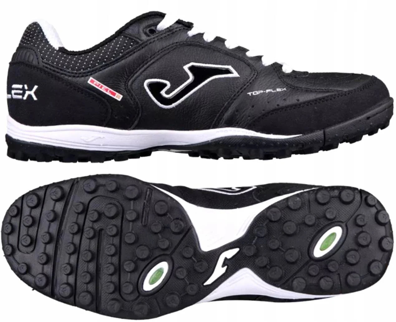 Joma Top Flex 2121 TF Turf Mens Soccer Cleats Black White