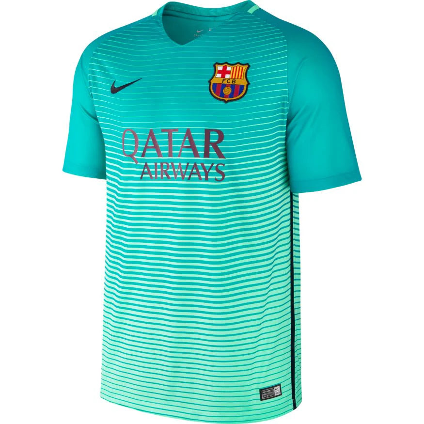Nike Barcelona Third Jersey 16 17 Gree
