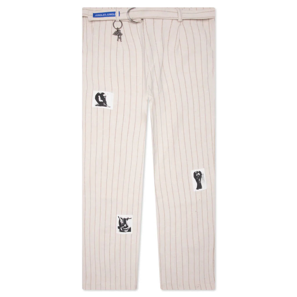Ornaments Suit Pant Khaki