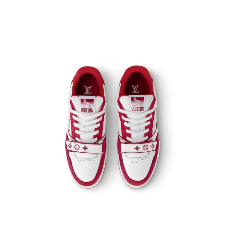 Louis Vuitton LV Trainer Sneaker Red