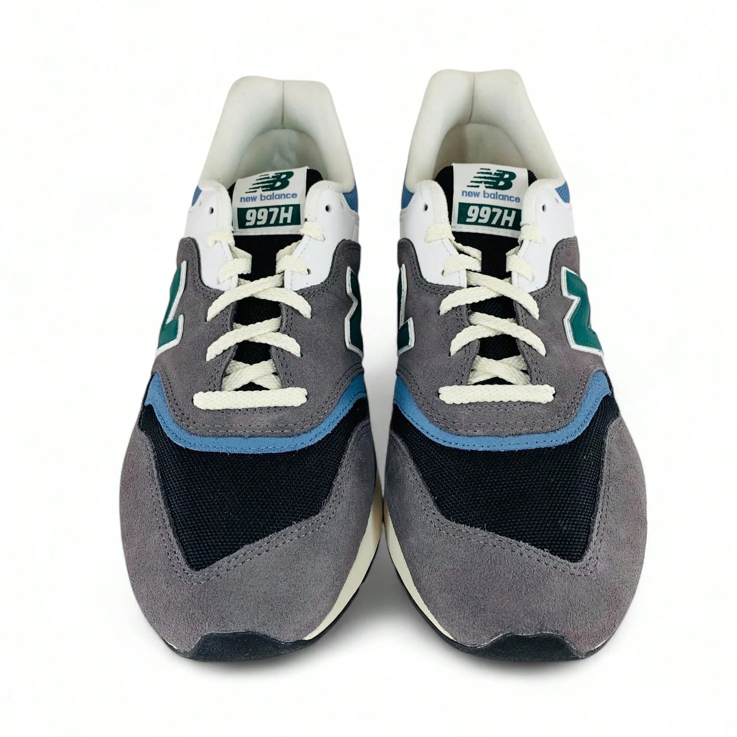 New Balance 997H Cordura Sneaker Shoes Grey Black Heron Blue Green