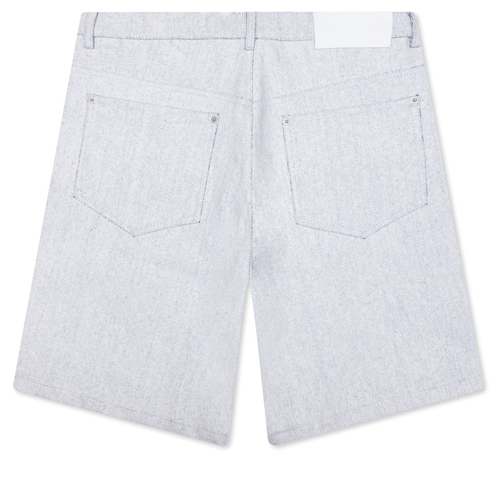 Whiteout Baggy Jorts Off White