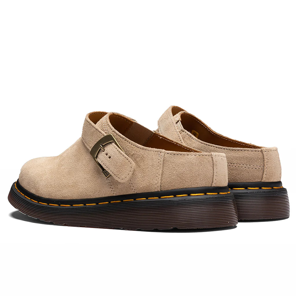 Isham Desert Oasis Suede Parchment Beige