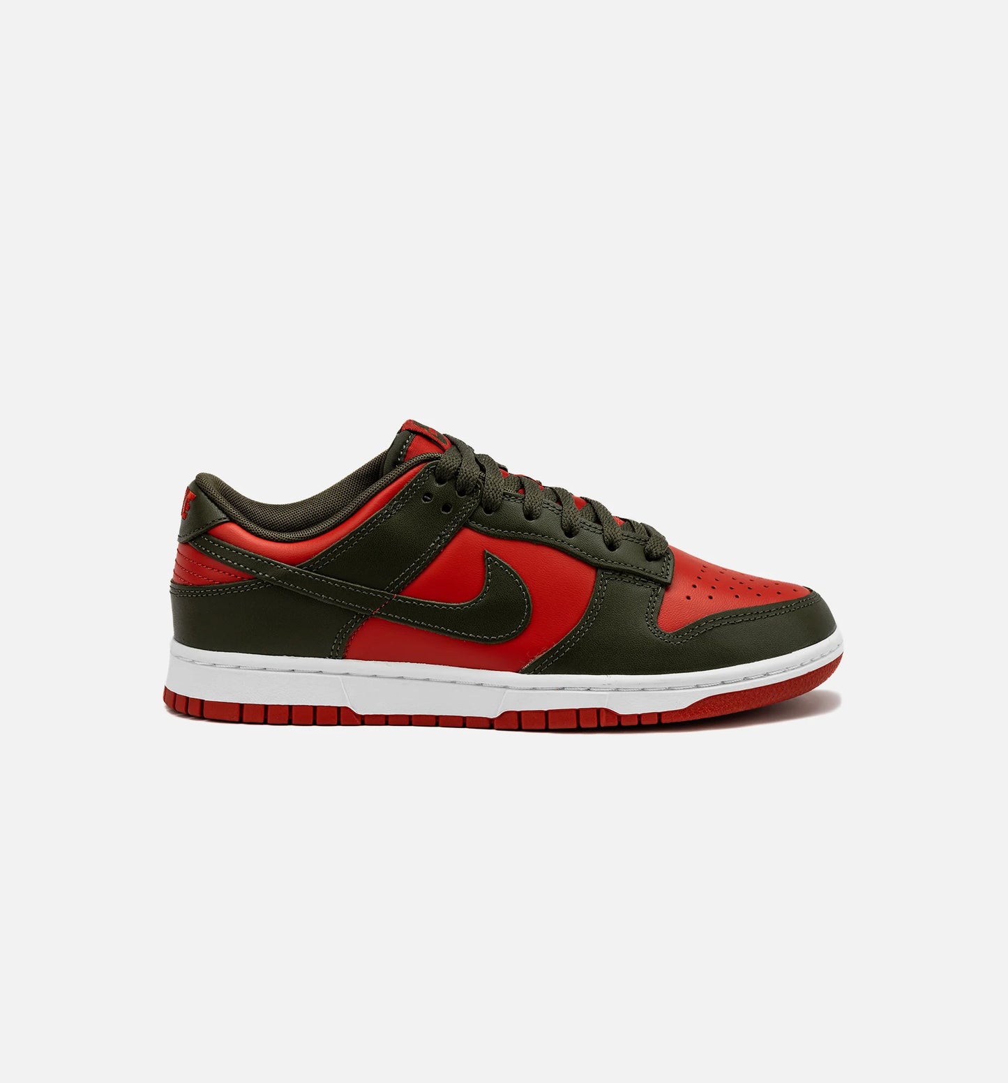 Dunk Low Mystic Red Mens Lifestyle Shoe Red Khaki
