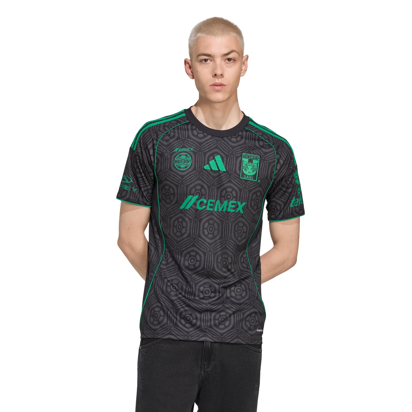 adidas Mens Tigres UANL Third Jersey 25 26 Carbon